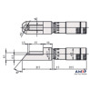 Mic Ext Mec 0-0,5" Pour Sertissage Bombe Aérosol