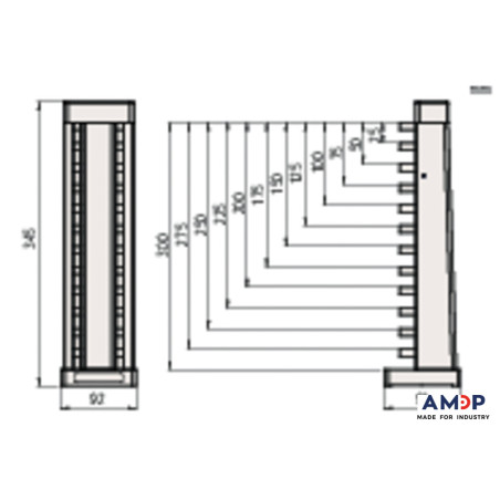 Calibre De Réglage Pour Micrométre Profondeur 0-150mm