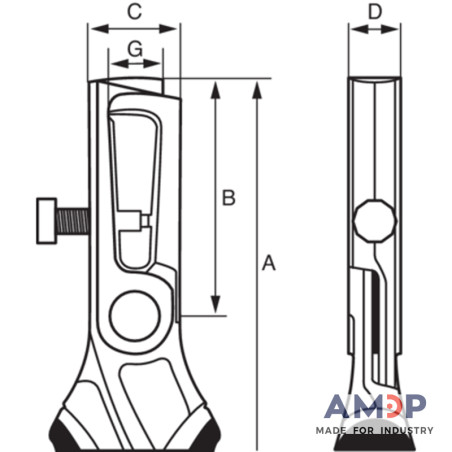 Pince A Denuder 2223D-150