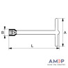 Cle A Douille En T Isolee 12Mm