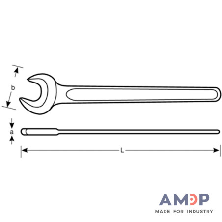 Cle A Fourche Simple 894M 100