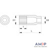 Douille 12Pans Longue 3/8 12Mm