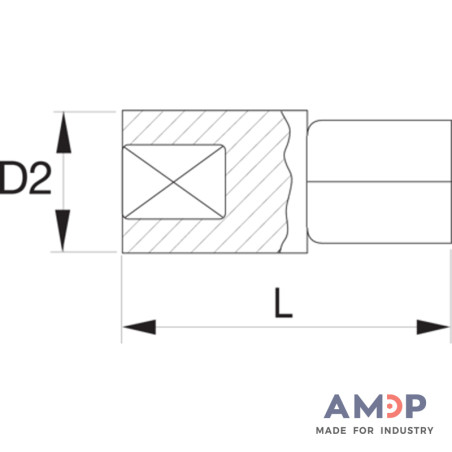 Adapt Douille Imp 1.1/2