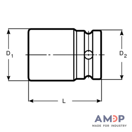 Douille A Choc 1.1/2 120Mm