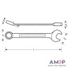 Cle Mixte Al-Br 10Mm