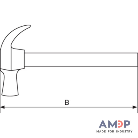 Marteau Panne Fendue Antidef