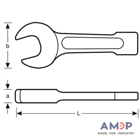 Cle A Frapper Antidefl 100Mm