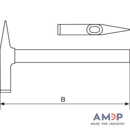 Marteau Pioche Antidefl 400Fb