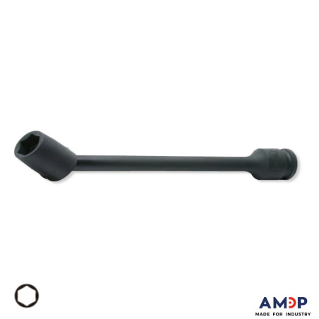 Douille impact allongée articulée 6p 14mm CF3/8" lg250