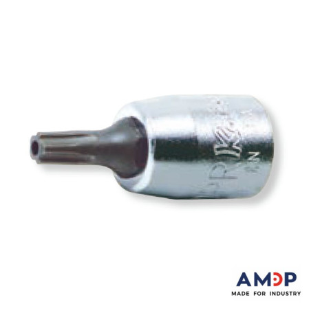 Douille avec embout TORX plus inv. 20pr CF1/4" lg28