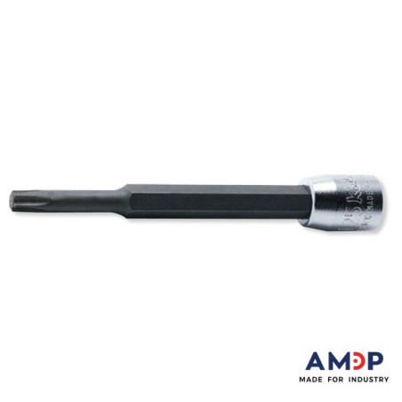 Douille avec embout TORX T10 CF1/4" lg80