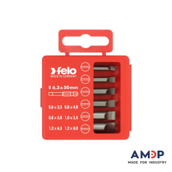 Boîte à embouts Profi 6-pcs. E 6,3 x 50 mm SL LG