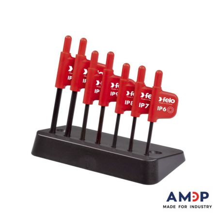 Clé à drapeau 7-pcs. Display TORX PLUS® 6 IP - 20 IP LG