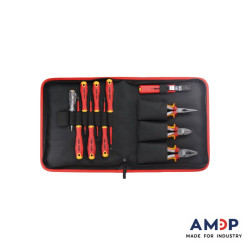 Trousse à outils 11-pcs. ERGONIC E-Slim VDE SL/PH/PZ LG