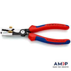 Pince à dénuder et coupe-câbles KNIPEX StriX - 180mm - bi-matière